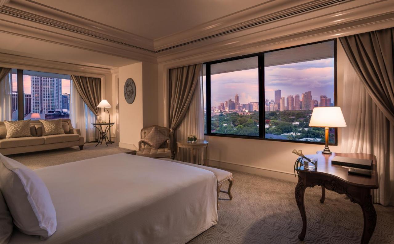 فندق بينينسيولا مانيلا ماكاتي المظهر الخارجي الصورة A bedroom at the Mandarin Oriental, Bangkok